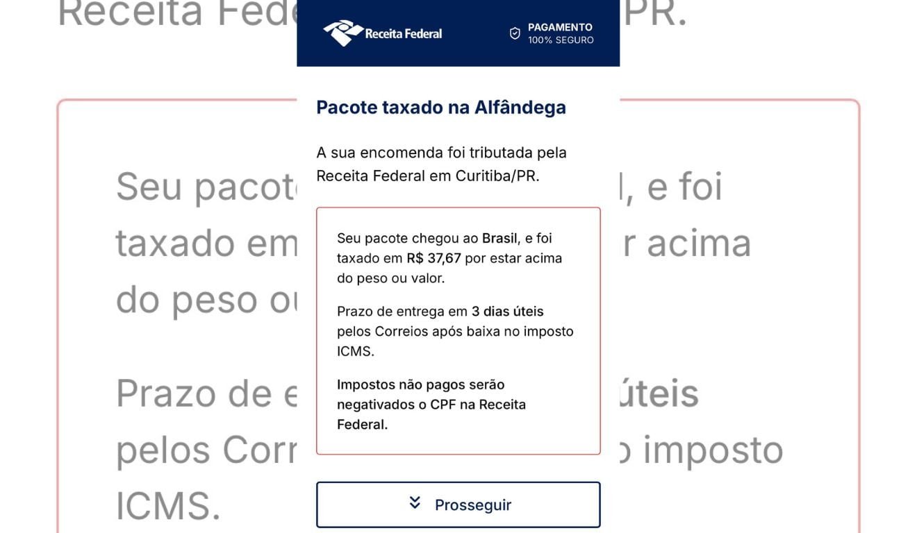 Fique atento! Golpe imita Receita Federal e rouba pagamentos via Pix