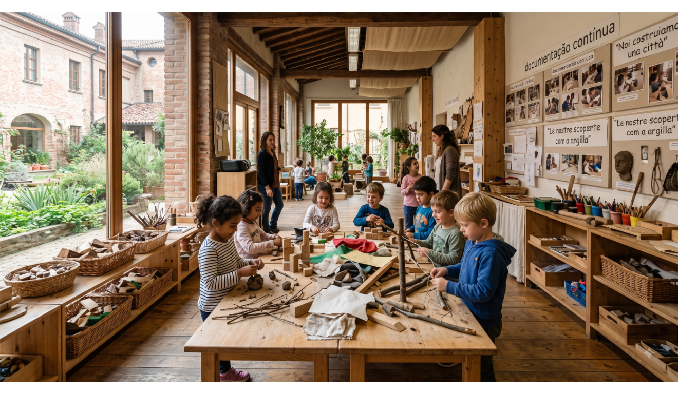 A It&aacute;lia na educa&ccedil;&atilde;o ocidental: Reggio Emilia