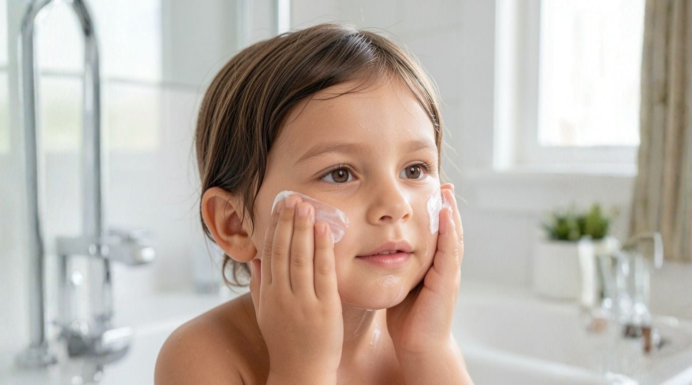 Crian&ccedil;a pode fazer skincare? Veja os riscos dos cosm&eacute;ticos para a pele infantil