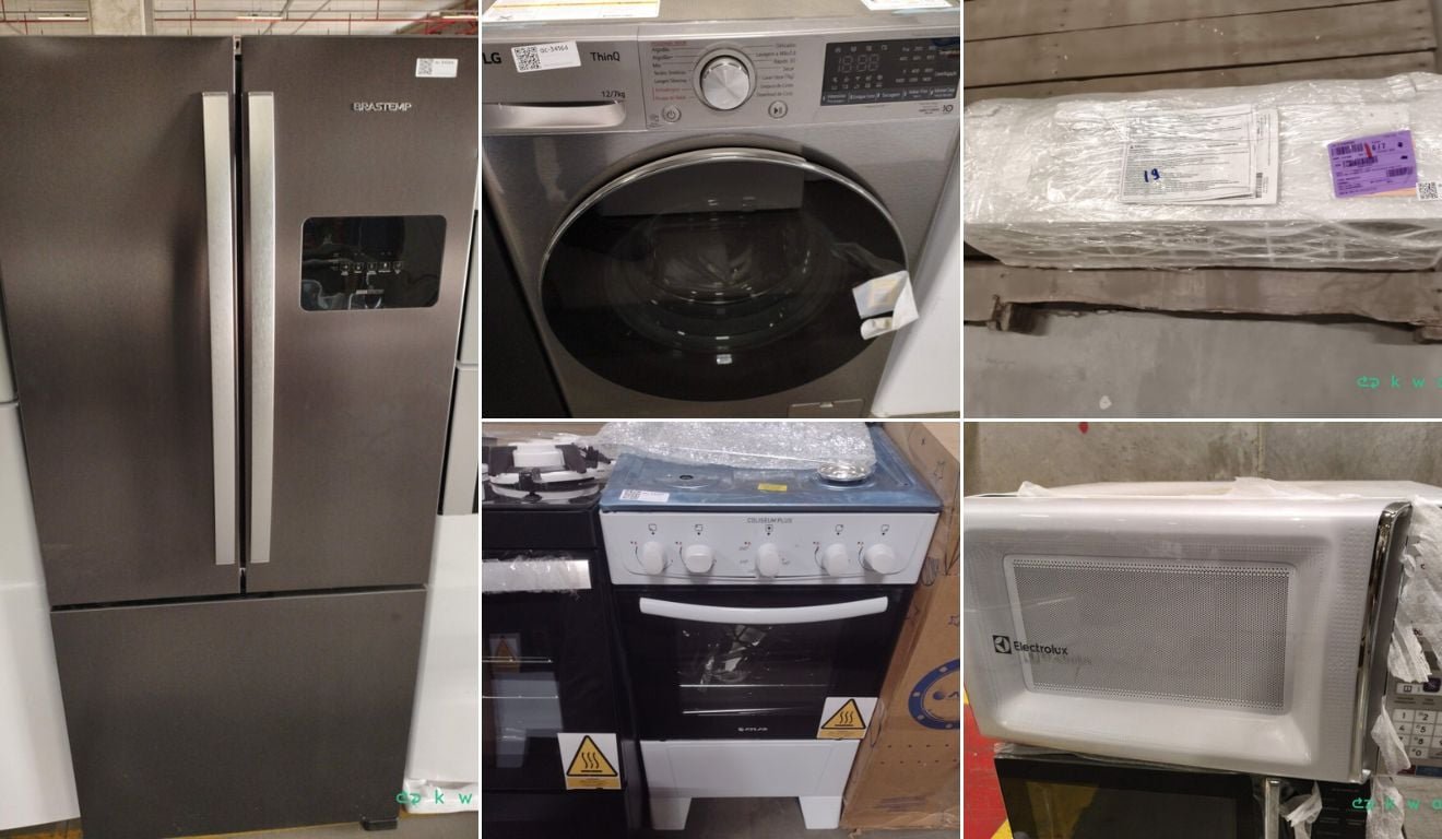 Ar-condicionado, fog&otilde;es e air fryer: Casas Bahia leiloa produtos com at&eacute; 68% de desconto