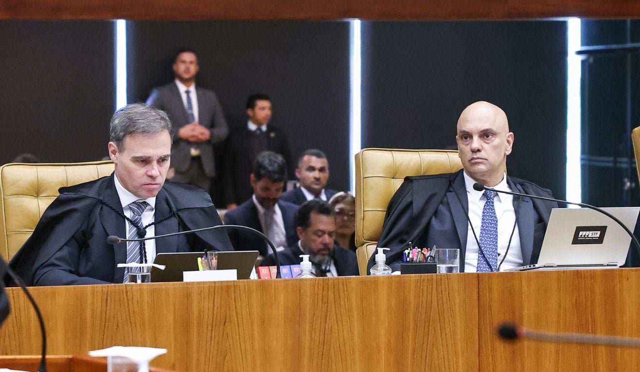 Risadas no lanche e sil&ecirc;ncio no plen&aacute;rio: o STF um dia ap&oacute;s divulga&ccedil;&atilde;o de elo entre Moraes e Vorcaro