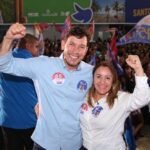 Prefeito de Vila Velha, Arnaldinho Borgo, apresenta candidata a deputada federal