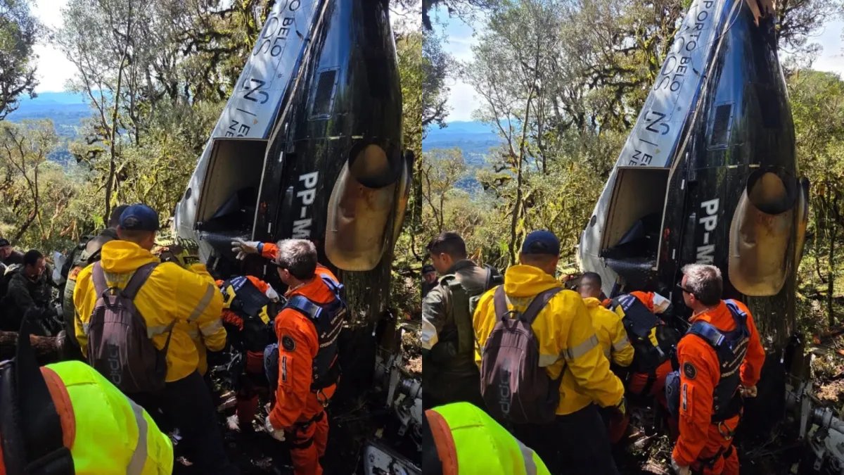 Como ser&aacute; investigada a queda do helic&oacute;ptero de Rick