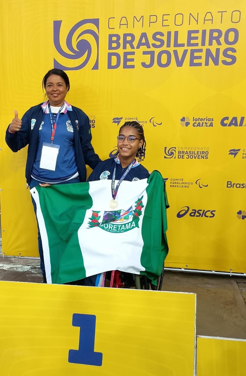 Paratletas de Sooretama conquistam medalhas de ouro no Brasileiro de Atletismo Paral&iacute;mpico para jovens
