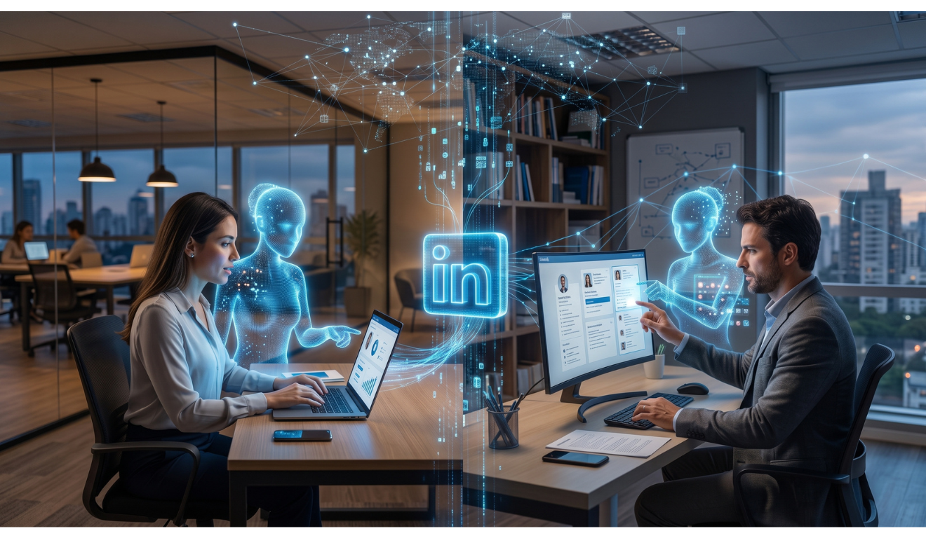 LinkedIn: quando uma IA escreve e outra l&ecirc; o seu perfil
