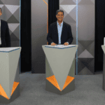 Debate no ES re&uacute;ne candidatos ao governo e tem cr&iacute;ticas entre advers&aacute;rios