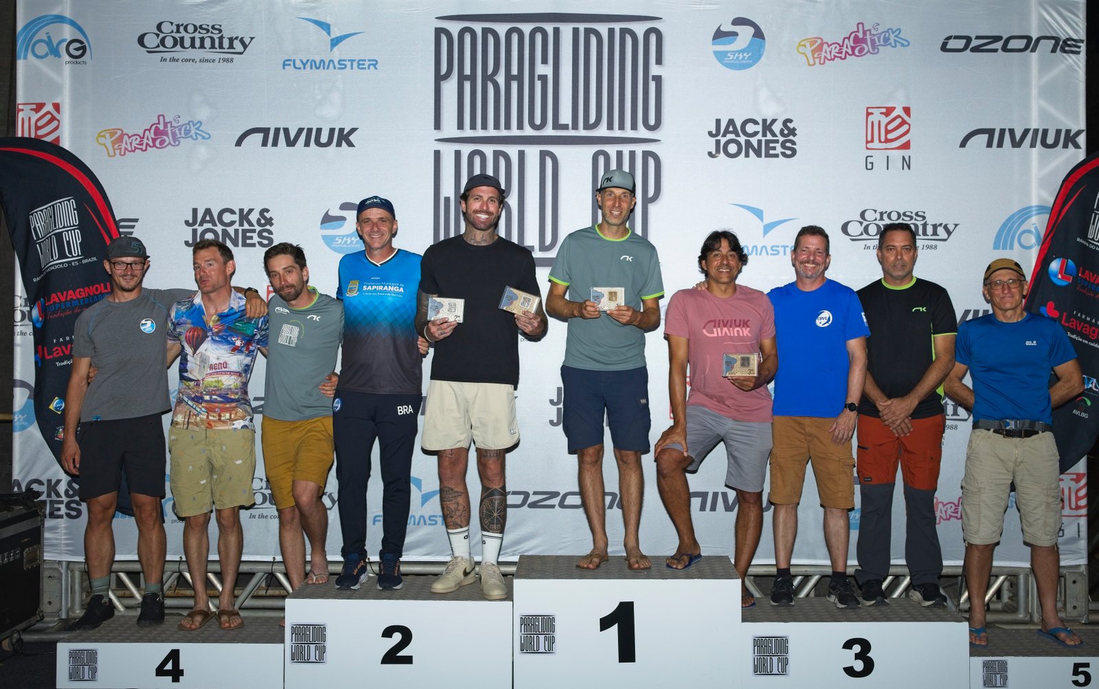 Parapente Brasil domina o p&oacute;dio na Copa do Mundo em Baixo Guandu e consagra o ES no voo livre internacional em 2026