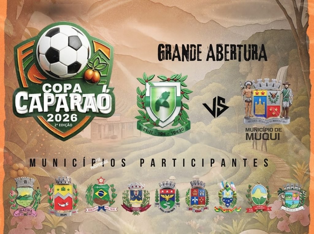 Segunda edi&ccedil;&atilde;o da Copa Capara&oacute; come&ccedil;a nesta quarta (14) em Jer&ocirc;nimo Monteiro