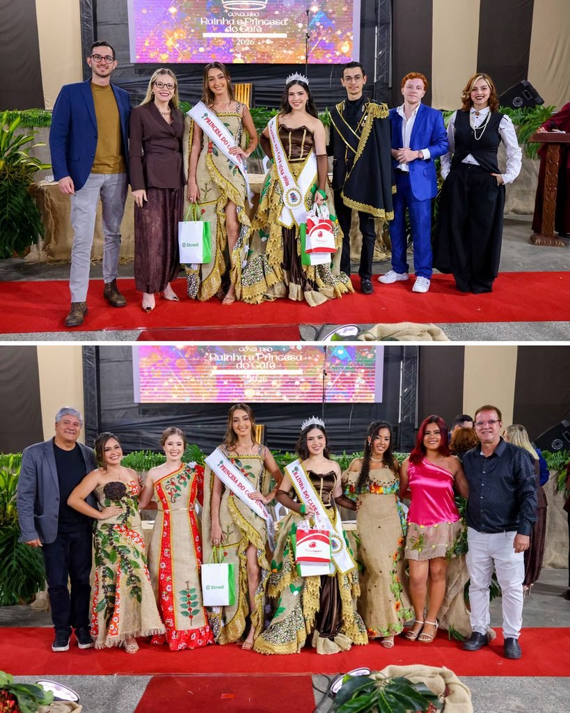 I&uacute;na elege Rainha e Princesa do Caf&eacute; nas categorias Teen e Juvenil
