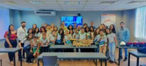 Alunos de escola municipal de Cariacica conhecem um dos maiores guindastes do mundo ap&oacute;s destaque em feira de ci&ecirc;ncias