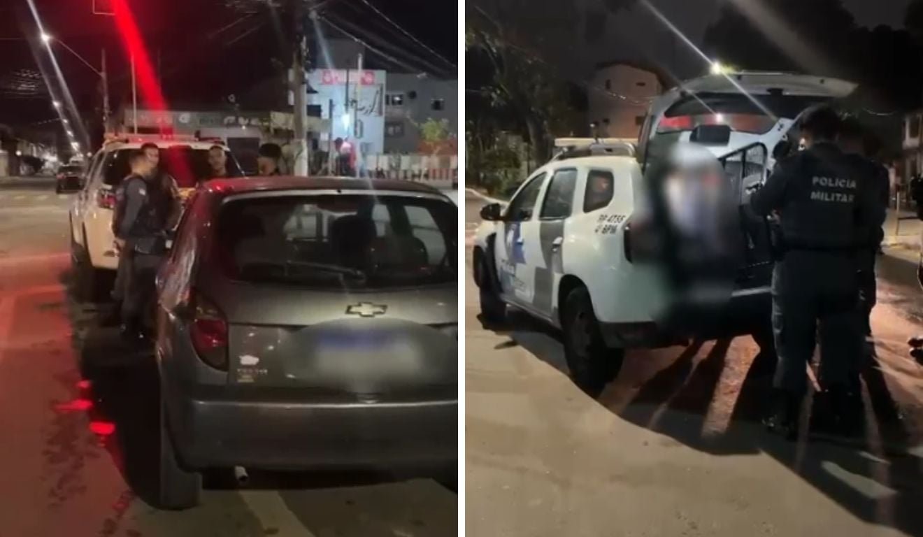 Homem rende donos de farm&aacute;cia, rouba carro e acaba preso 10 minutos depois em Vila Velha