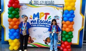 Aracruz se destaca na etapa estadual do Pr&ecirc;mio MPT na Escola 2026