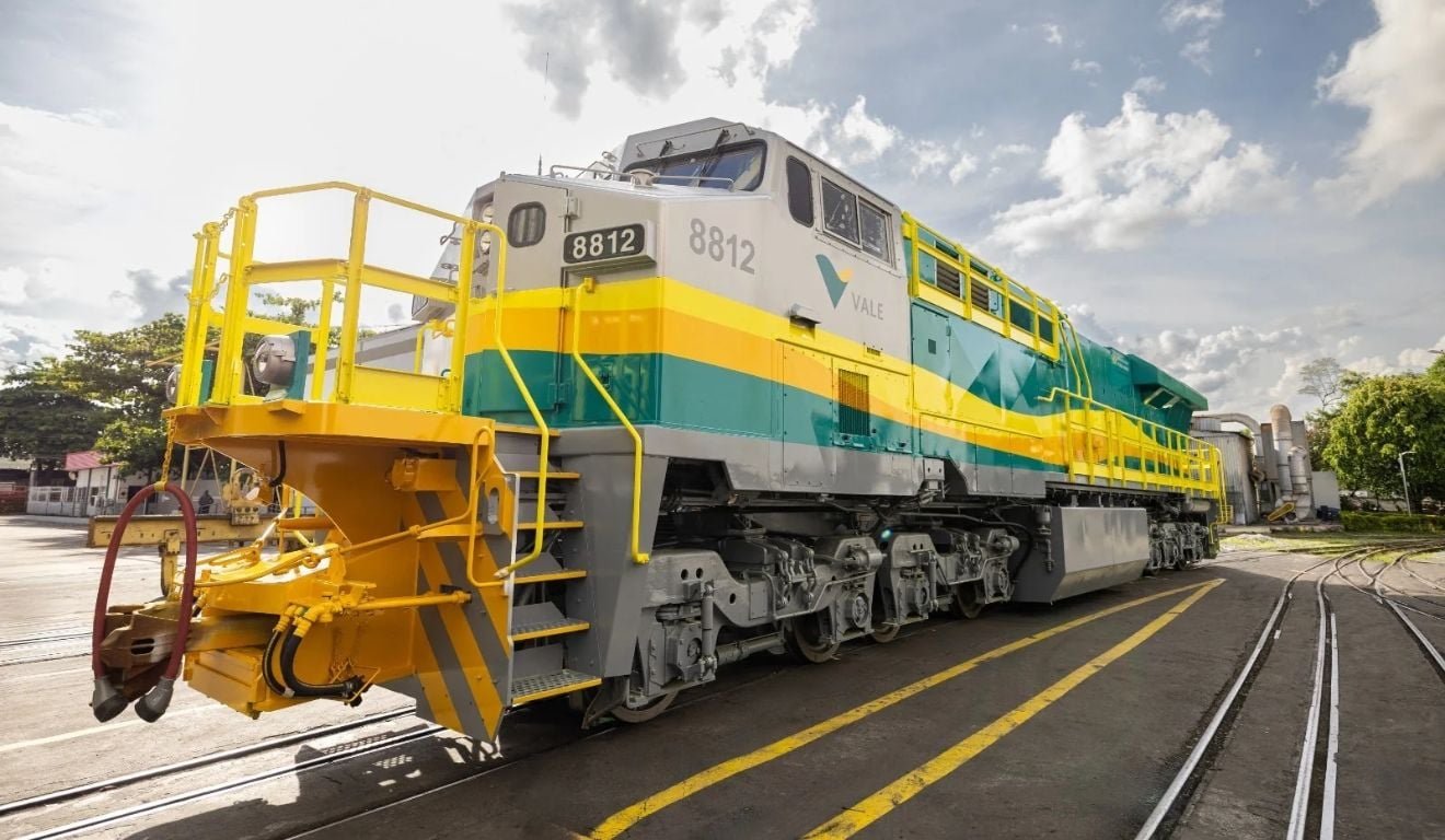 Nova locomotiva da Vale tem tecnologia in&eacute;dita e poder&aacute; usar at&eacute; etanol