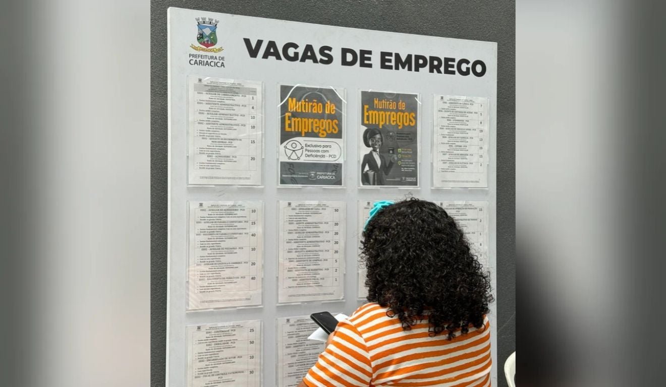 Cariacica abre mais de 1,5 mil vagas de emprego; 211 s&atilde;o para PcD