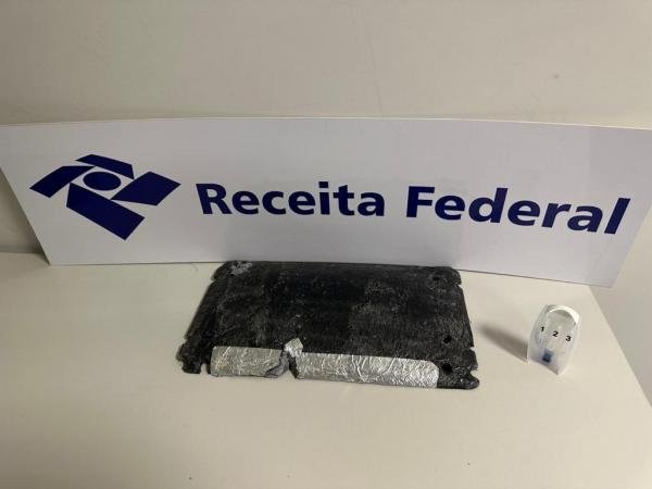 Mulher é presa no aeroporto com cocaína negra avaliada em R$ R$ 621 mil