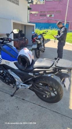 Guarda de Vitória apreende moto com R$ 12 mil em multas só neste ano