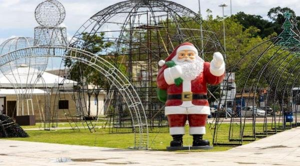 ​Vila Natalina vai iluminar o Parque da Prainha com shows e outras atrações