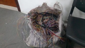 Guarda de Vitória apreende 15 quilos de fios furtados e detém suspeito em Bento Ferreira