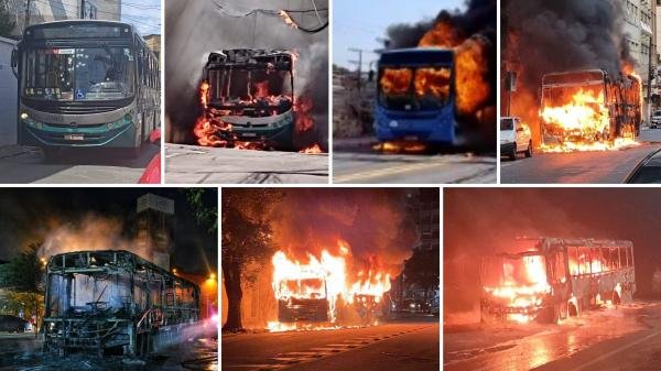 Dia de terror: veja ordem cronológica de ataques a ônibus na Grande Vitória